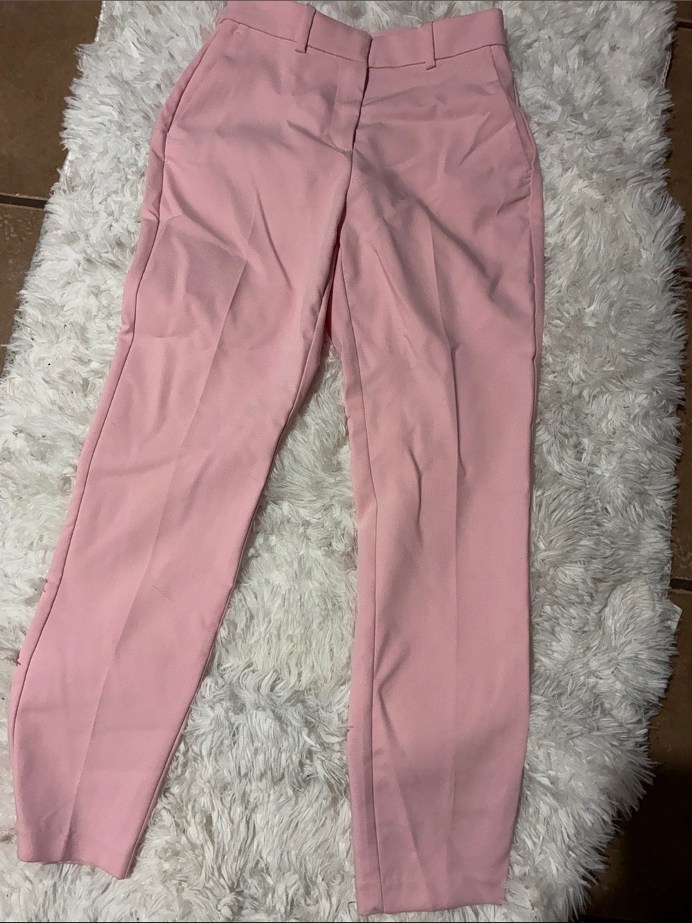 H&M Pink Tailored Pant 6